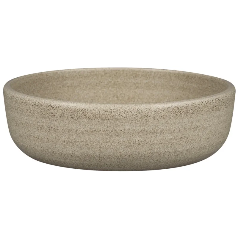 Réduction Bol rond Grey porcelaine vitrifiée Ø 16 cm Selva Rak