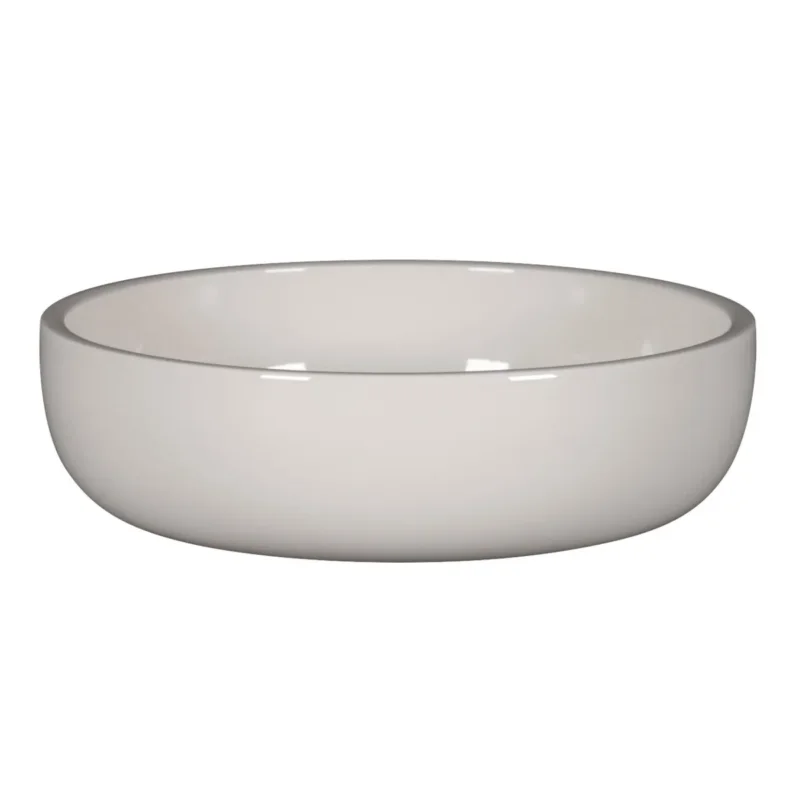 Assiette coupe creuse rond blanc porcelaine vitrifiée Ø 16 cm Rakstone Ease Rak Réduction