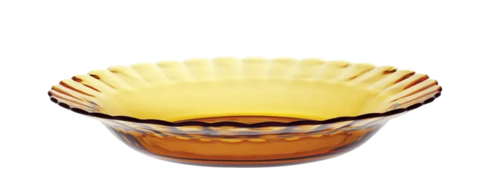 Offre Limitée Assiette creuse vermeil verre trempé Ø 23 cm Picardie Duralex