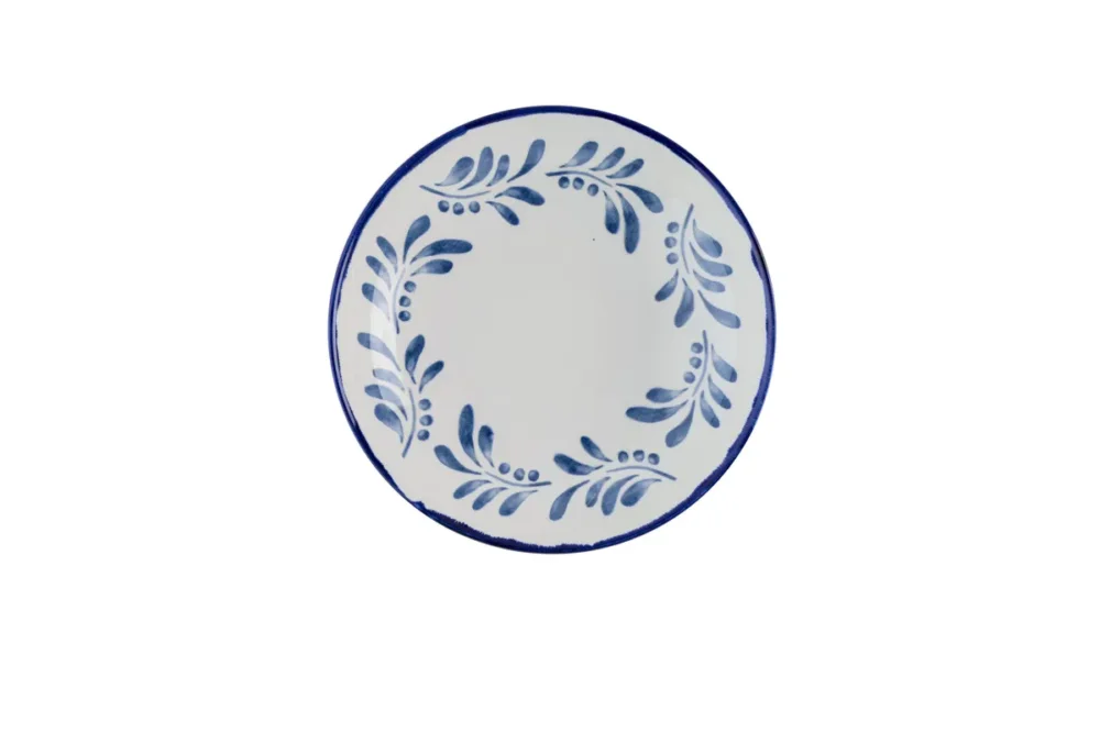 Prix Cassé Assiette coupe creuse rond Ink porcelaine vitrifiée Ø 25 cm Harvest Mediterranean Dudson