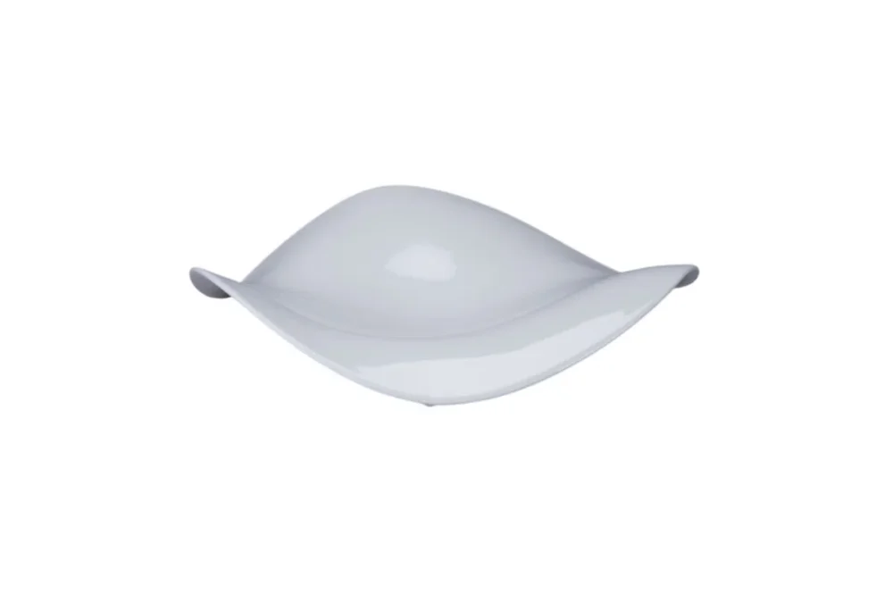 Paiement Sécurisé Assiette creuse blanc porcelaine bone china 27 cm Feelings Rak