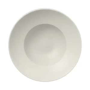 Achat Immédiat Assiette extra creuse rond Blanc sable porcelaine vitrifiée Ø 26,1 cm Neo Fusion Rak
