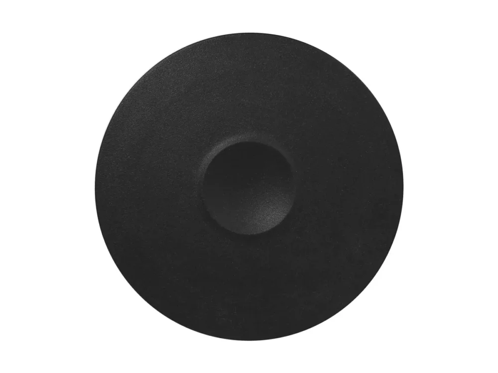 Assiette extra creuse rond noir porcelaine vitrifiée Ø 30,3 cm Neo Fusion Rak Commander Vite