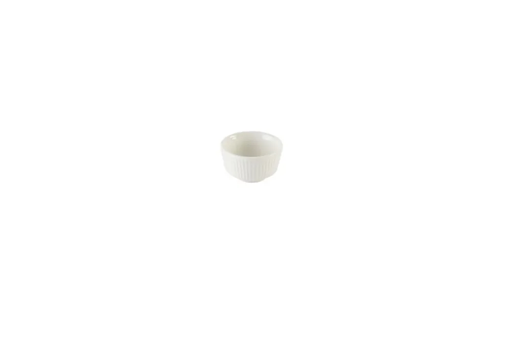 Quantité Limitée Bol à soupe rond blanc porcelaine vitrifiée Ø 8 cm Stonecast Natural Churchill