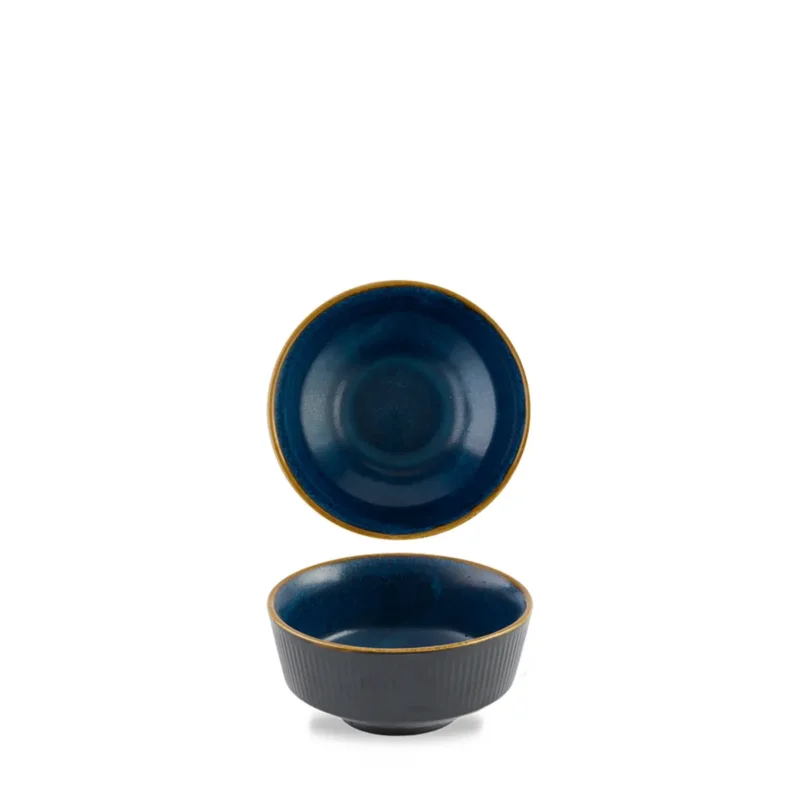 Bol à soupe rond Tokyo Blue porcelaine vitrifiée Ø 13 cm Nourish Tokyo Churchill Acheter En Ligne