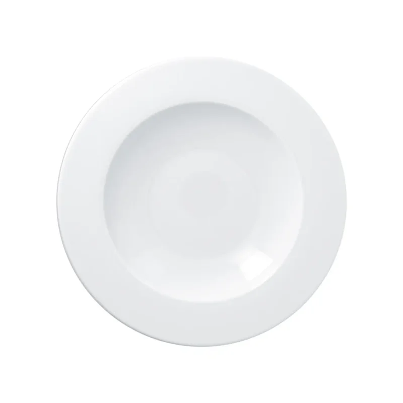 Vente Flash Assiette creuse rond blanc porcelaine vitrifiée Ø 25,9 cm Access Rak