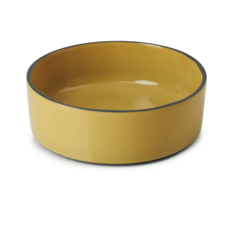 Promotion Saisonnière Assiette creuse rond jaune porcelaine culinaire Ø 14 cmCaractère Revol