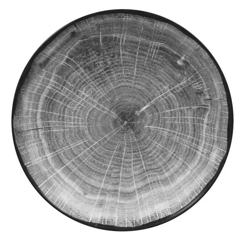 Assiette coupe creuse rond beech porcelaine vitrifiée Ø 22,2 cm Woodart Rak Affaire À Saisir