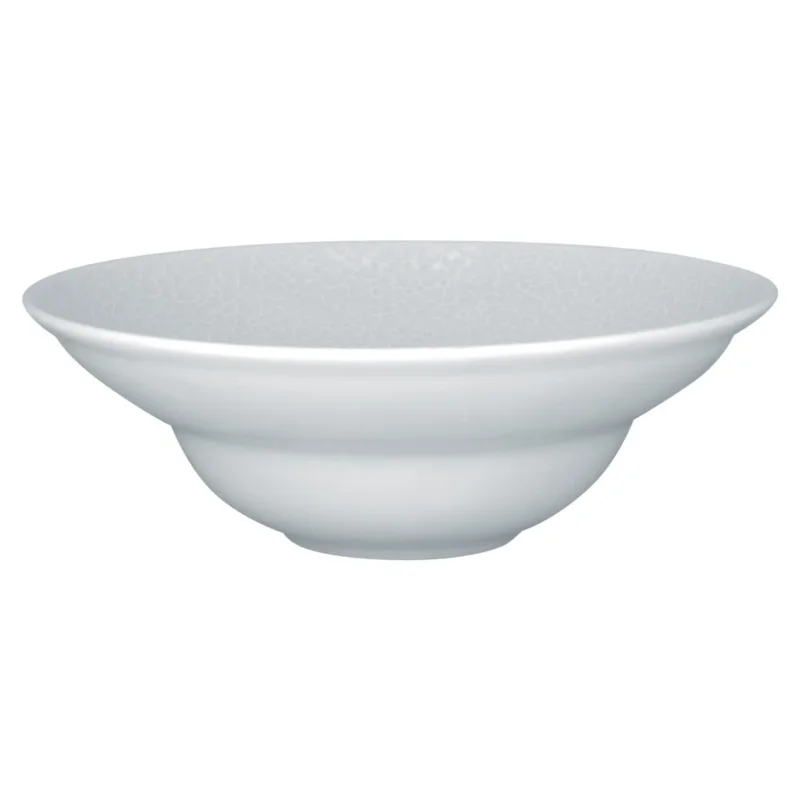 Pas Cher Assiette coupe creuse rond blanc porcelaine Ø 22,7 cm Charm Rak