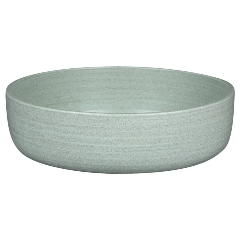 Commande En Gros Bol rond Aqua Green porcelaine vitrifiée Ø 24 cm Selva Rak