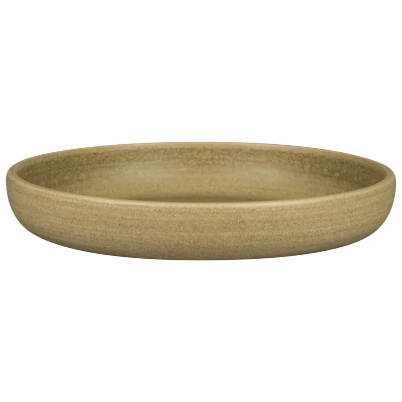 Assiette coupe creuse rond beige porcelaine vitrifiée Ø 25,8 cm Selva Rak Livraison Express