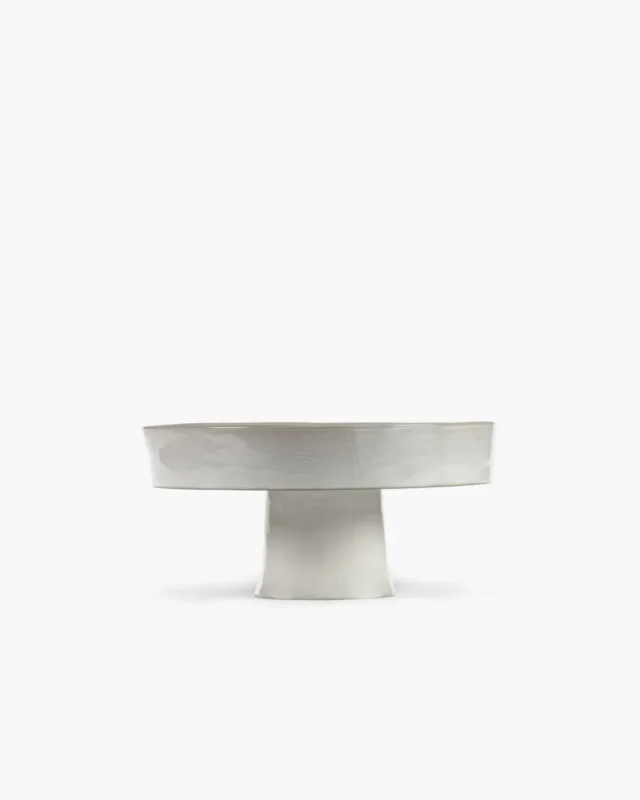 Assiette creuse rond écru grès émaillé Ø 25 cm La Mère Serax Affaire À Saisir