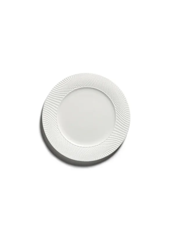 Assiette plate rond blanc porcelaine bone china Ø 18 cm Nido Serax Quantité Limitée