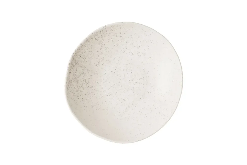 Assiette creuse rond barley white porcelaine vitrifiée Ø 25 cm 25 cm Stonecast Natural Churchill Petit Prix