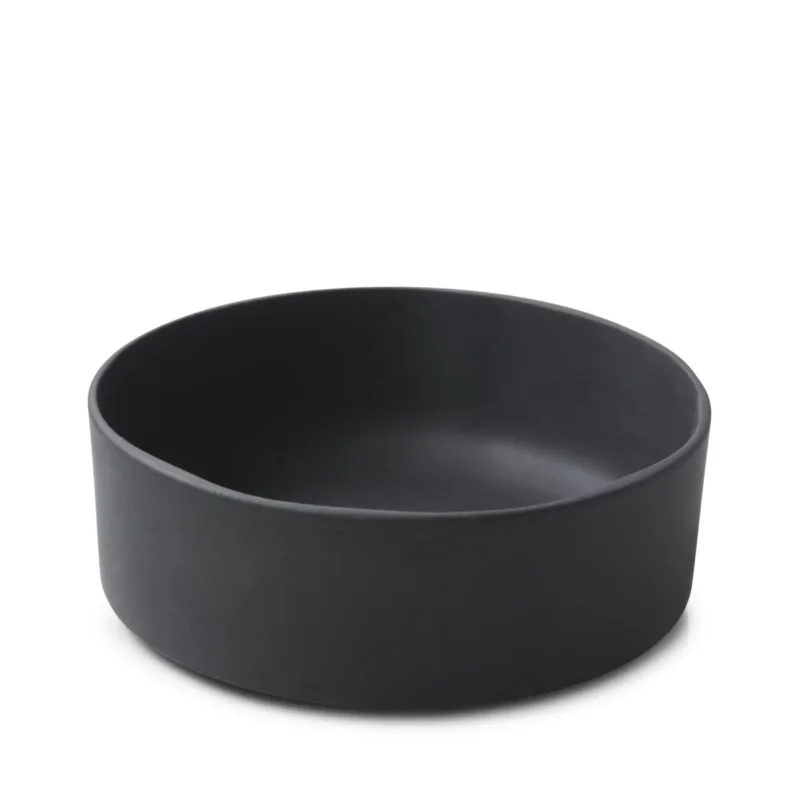 Réduction Assiette à bord droit rond noir porcelaine culinaire Ø 14 cmCaractère Revol