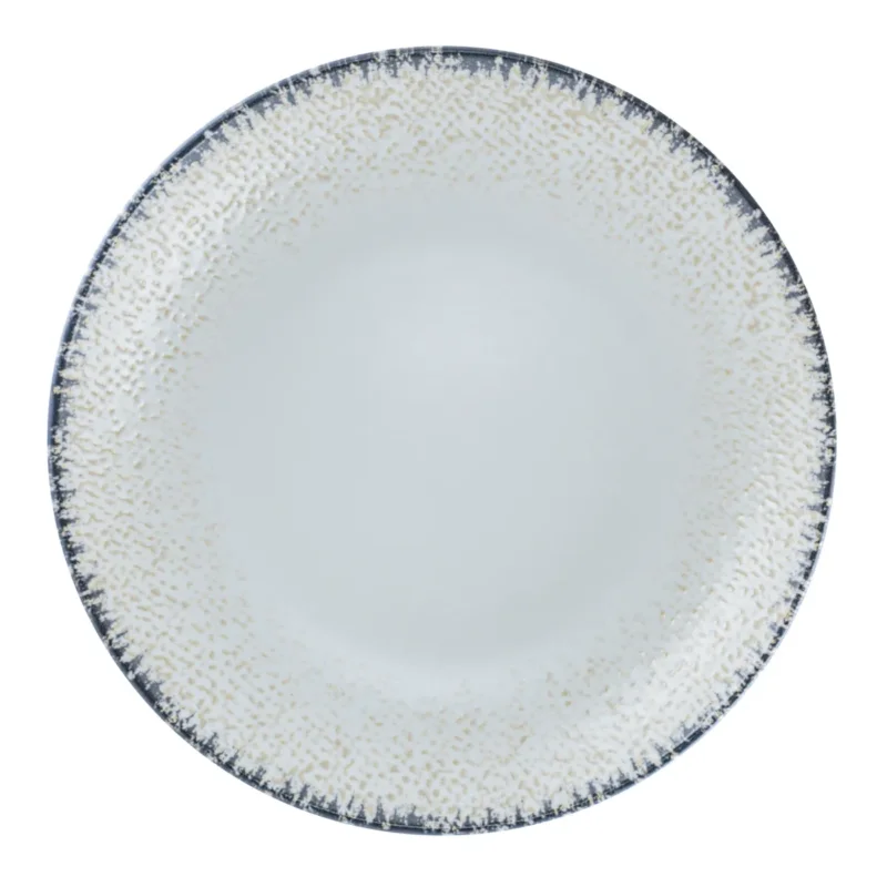 Assiette coupe creuse rond Weave porcelaine Ø 26 cm Digi Rak Quantité Limitée