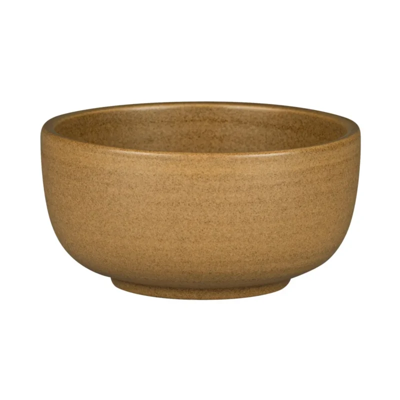 Petit Prix Bol rond Autumn Brown porcelaine vitrifiée Ø 12 cm Selva Rak