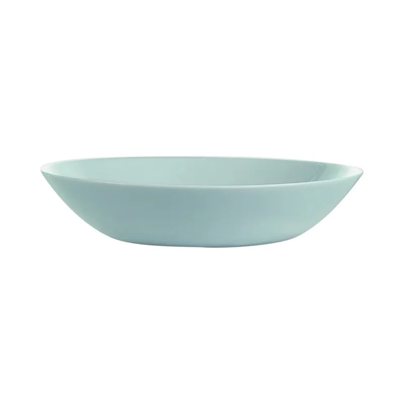 Assiette coupe creuse rond gris verre opal Ø 20 cm Diwali Luminarc Produit De Marque