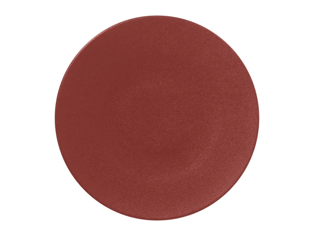 Assiette coupe creuse rond rouge porcelaine vitrifiée Ø 29,9 cm Neo Fusion Rak Dernier Modèle