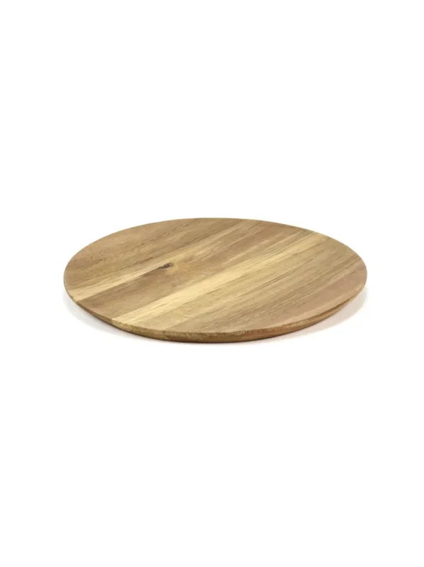 Promotion Assiette rond brun acacia Ø 26 cm Dune Serax