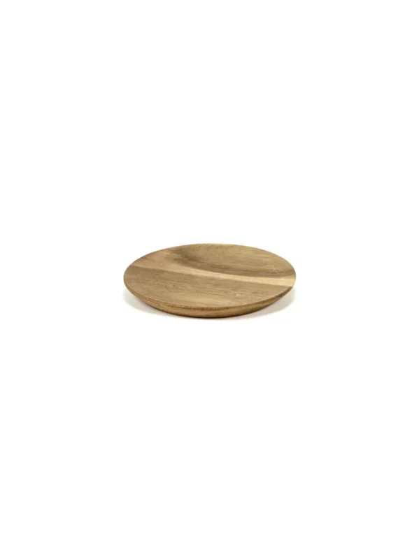 Assiette rond brun acacia Ø 14,8 cm Dune Serax Prix Choc