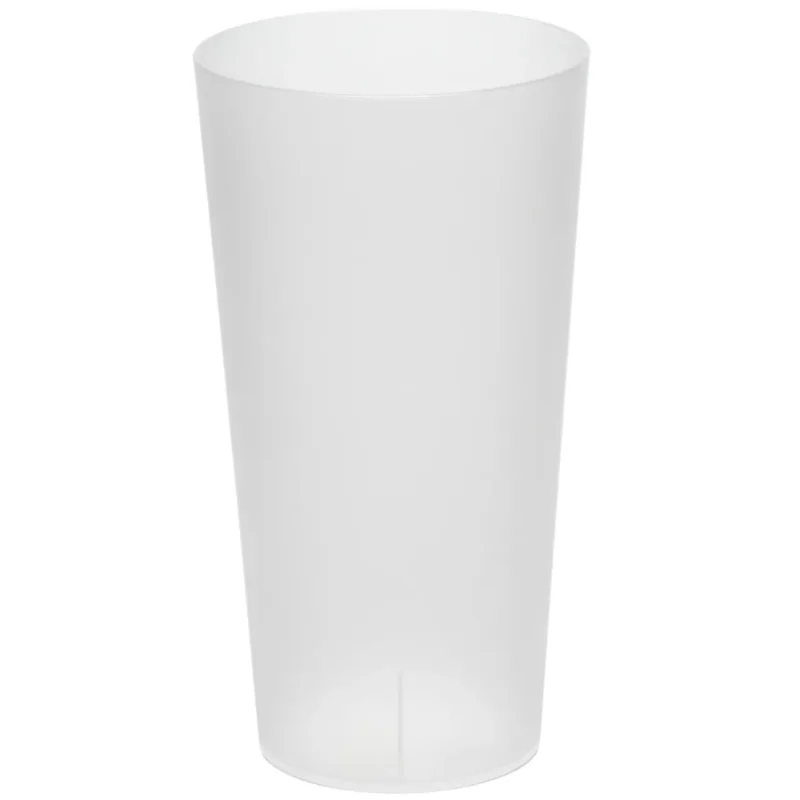 Carton 270 gobelets réutilisables givrés polypropylène (pp) 56 cl Retour Gratuit