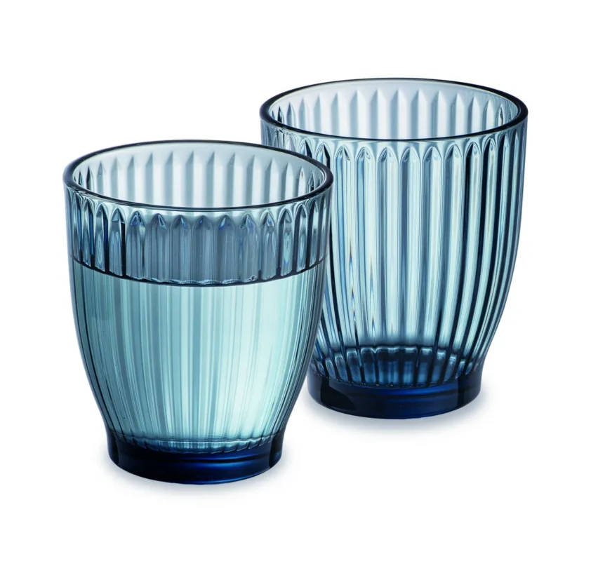 Meilleur Prix Gobelet forme basse bleu nuit verre 34 cl Silo Pro.mundi
