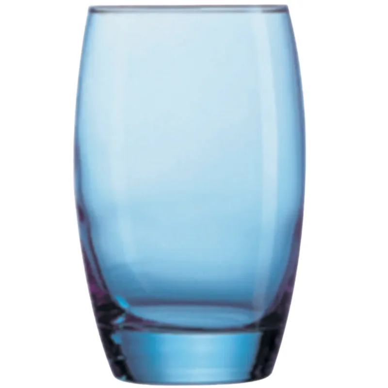 Paiement Sécurisé Gobelet bleu verre 35 cl Salto Arcoroc