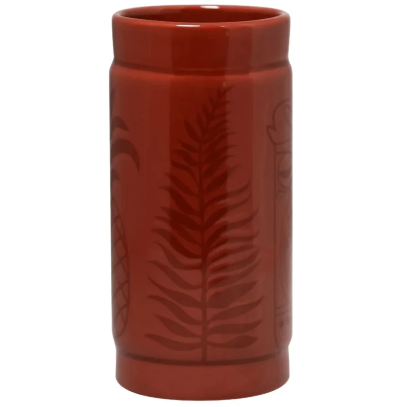 Mug rouge porcelaine vitrifiée 41,5 cl Ø 7 cm Aztek Rak Bon Marché