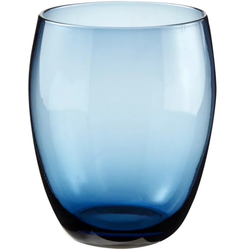 Commande En Gros Gobelet forme basse bleu verre 30 cl Baya Pro.mundi
