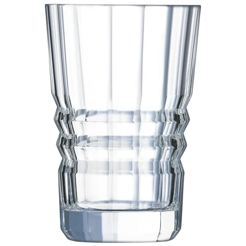 Achat Immédiat Gobelet forme haute verre cristallin 36 cl Architecte Cristal D'arques