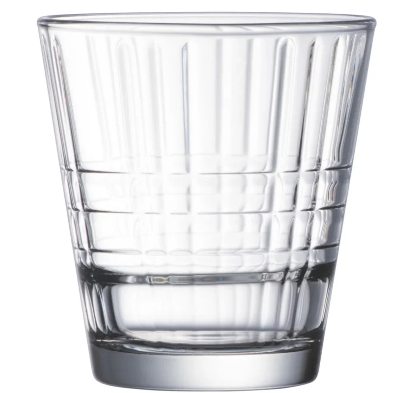 Prix Promo Gobelet forme basse verre trempé 21 cl Stack Up Cross Arcoroc