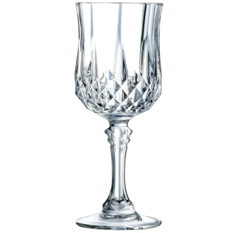 Verre à pied verre cristallin 17 cl Longchamp Cristal D'arques Prix Réduit