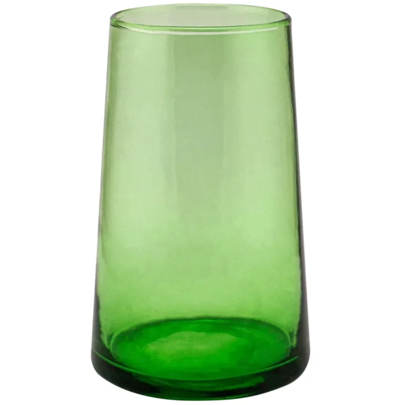 Dernier Modèle Gobelet forme haute vert verre recyclé 33 cl Lily Pro.mundi