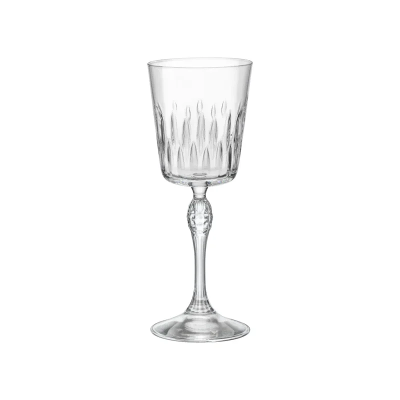 Verre à pied vin blanc verre cristallin 25,5 cl Celebrazione Bormioli Rocco Bon Marché