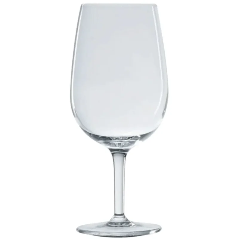 Promotion Verre à pied jaugé verre cristallin 21,5 cl Doc Luigi Bormioli