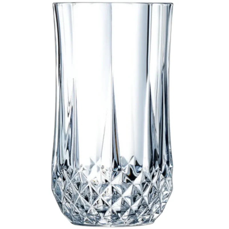 Gobelet forme haute verre cristallin 36 cl Longchamp Cristal D'arques Commande En Gros