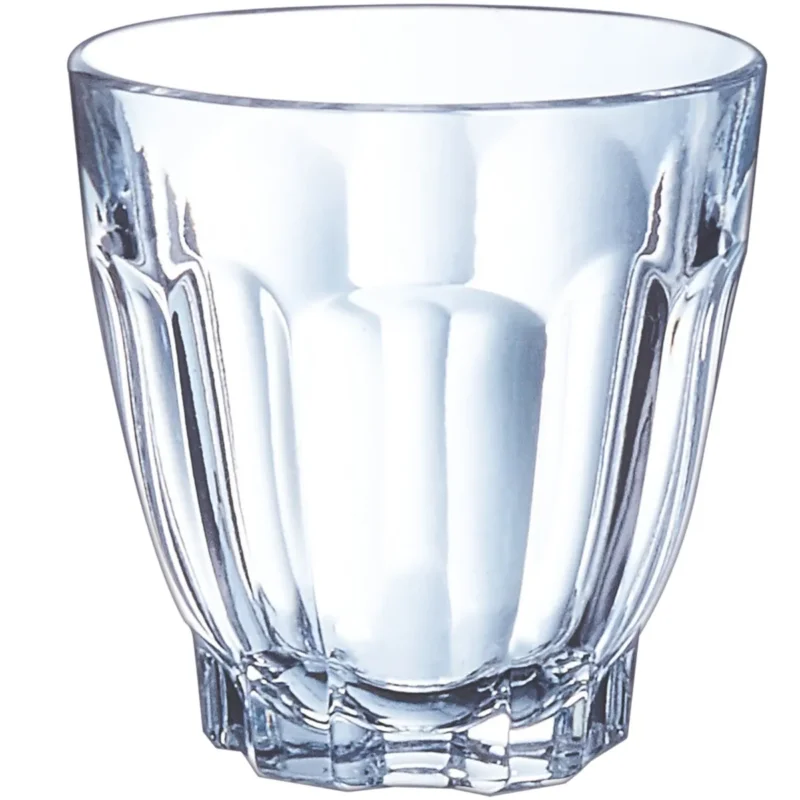 Commander Vite Gobelet forme basse verre trempé 9 cl Arcadie Arcoroc