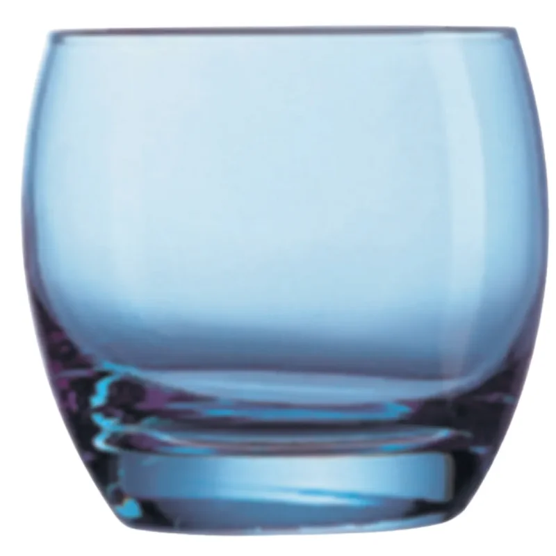 Gobelet forme basse bleu verre 32 cl Salto Arcoroc Must-Have
