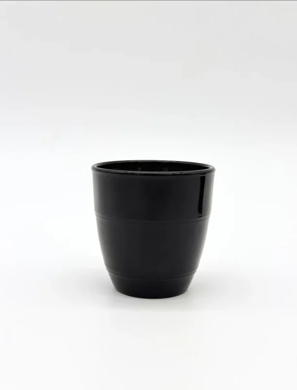 Gobelet rond noir verre trempé 9 cl Gigogne Duralex Seulement Aujourd’hui
