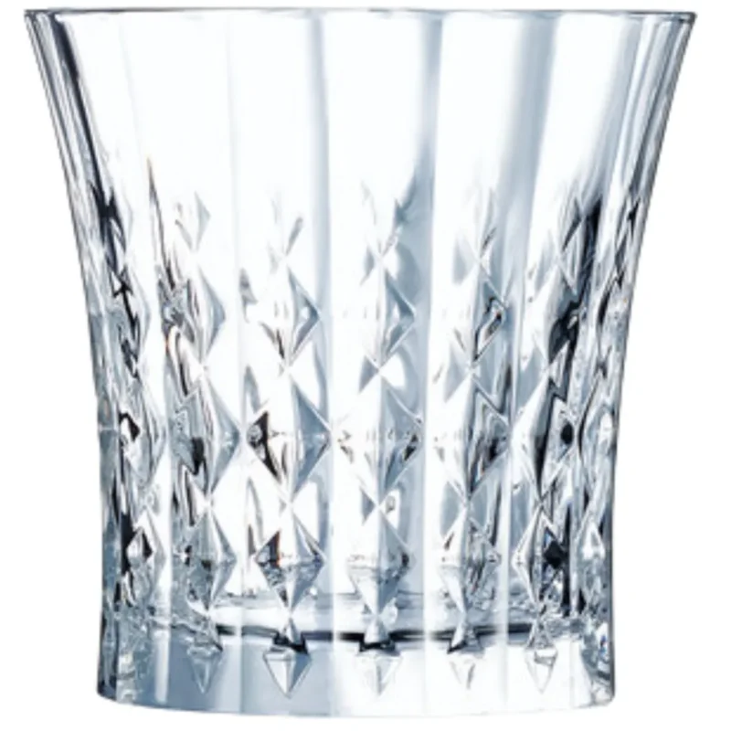 Top Vente Gobelet forme basse verre cristallin 27 cl Lady Diamond Cristal D'arques