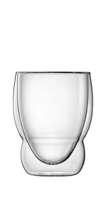 Prix Choc Gobelet double paroi verre borosilicate 29 cl Ø 8,6 cm Thermic Glass Luigi Bormioli