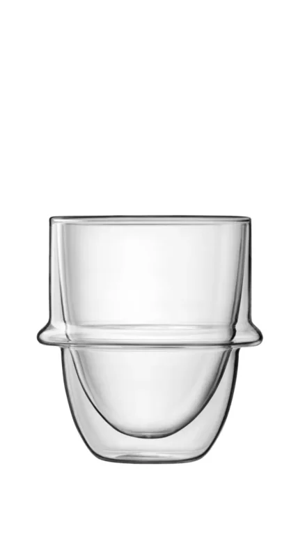 Gobelet double paroi verre borosilicate 23 cl Ø 9,2 cm Thermic Glass Luigi Bormioli Expédition Rapide