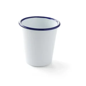 Achat Immédiat Gobelet rond blanc acier émaillé 40 cl Hendi