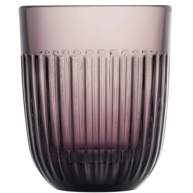 Livraison Gratuite Gobelet aubergine verre pressé 26 cl Ouessant La Rochere