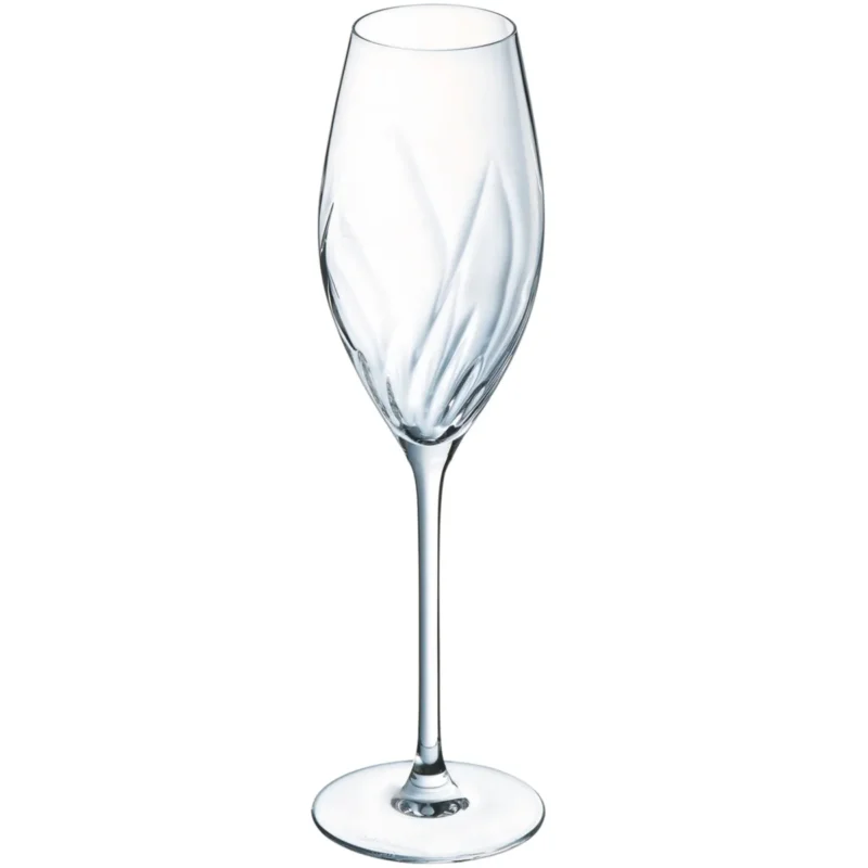 Flûte verre cristallin 24 cl Swirly Cristal D'arques Promotion