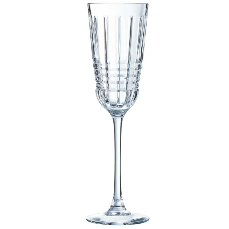 Livraison Gratuite Flûte verre cristallin 17 cl Rendez Vous Cristal D'arques