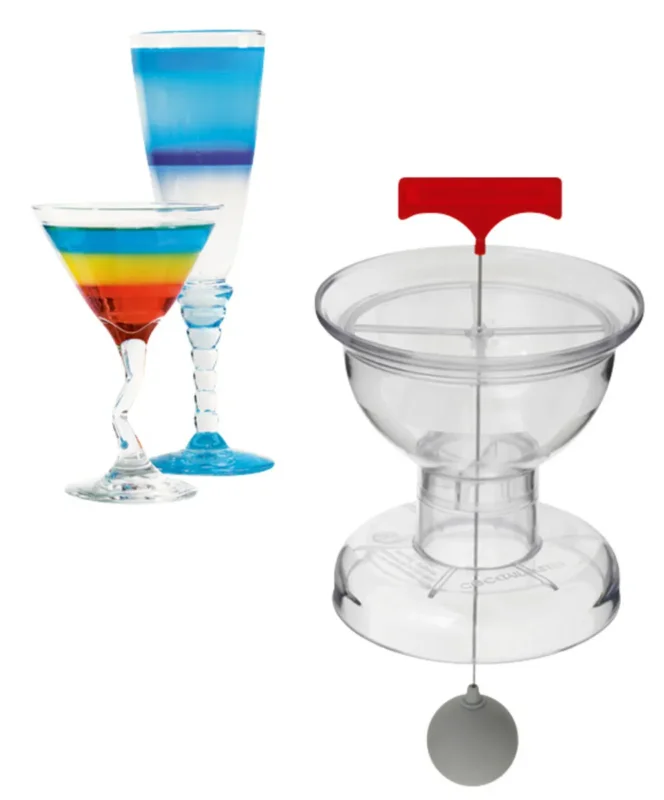 Cocktail master transparent 12x12x27 cm L.tellier Marque