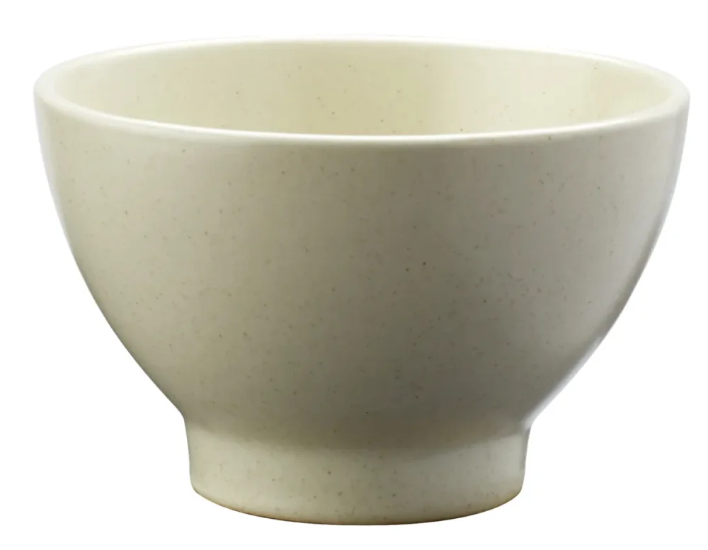 Bol à cidre rond ivoire grès émaillé 27 cl Ø 10,5 cm Gres Couleur Pro.mundi Réduction