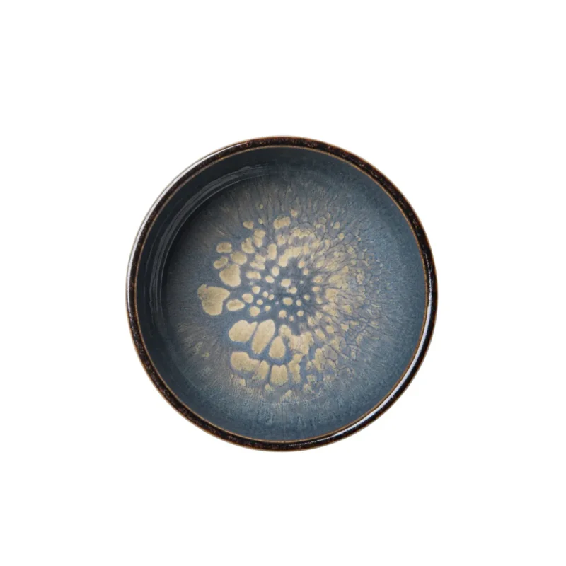 Livraison Gratuite Bowl rond bleu foncé porcelaine Ø 12 cm Seablue Accolade